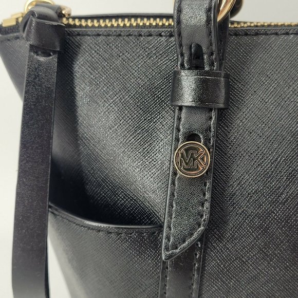 Vintage 2003 Michael Kors Sullivan Small Convertible Top Zip Tote Cross Retired - Picture 5 of 11